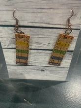 Load image into Gallery viewer, Embroidery Mini Bar Earrings