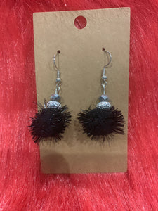 Puff Ball Earrings