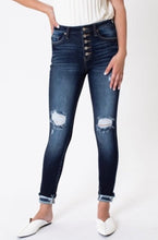 Load image into Gallery viewer, Kancan Button fly high rise jeans
