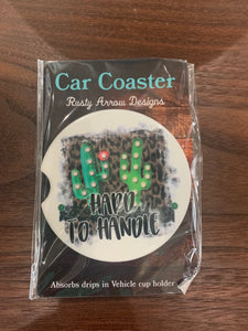 Sandstone Car coasters