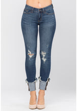 Load image into Gallery viewer, Judy Blue Mid Rise Skinny Jeans