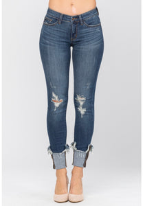 Judy Blue Mid Rise Skinny Jeans