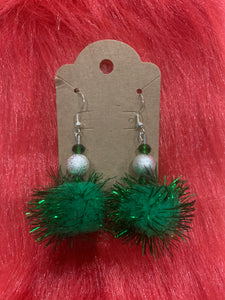 Puff Ball Earrings