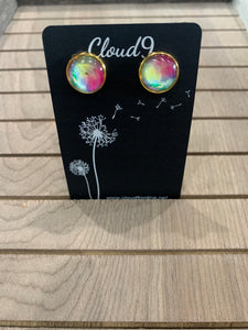 Light Ombré Rainbow Earrings