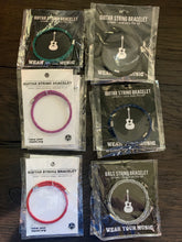 Load image into Gallery viewer, Guitar string bracelets