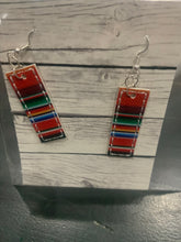 Load image into Gallery viewer, Embroidery Mini Bar Earrings