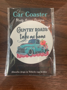 Sandstone Car coasters