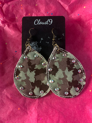 Camouflage Earrings