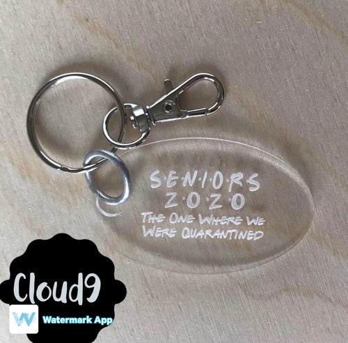 Seniors 2020 keychain