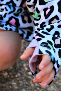 Vintage Leopard Kids Hoodie