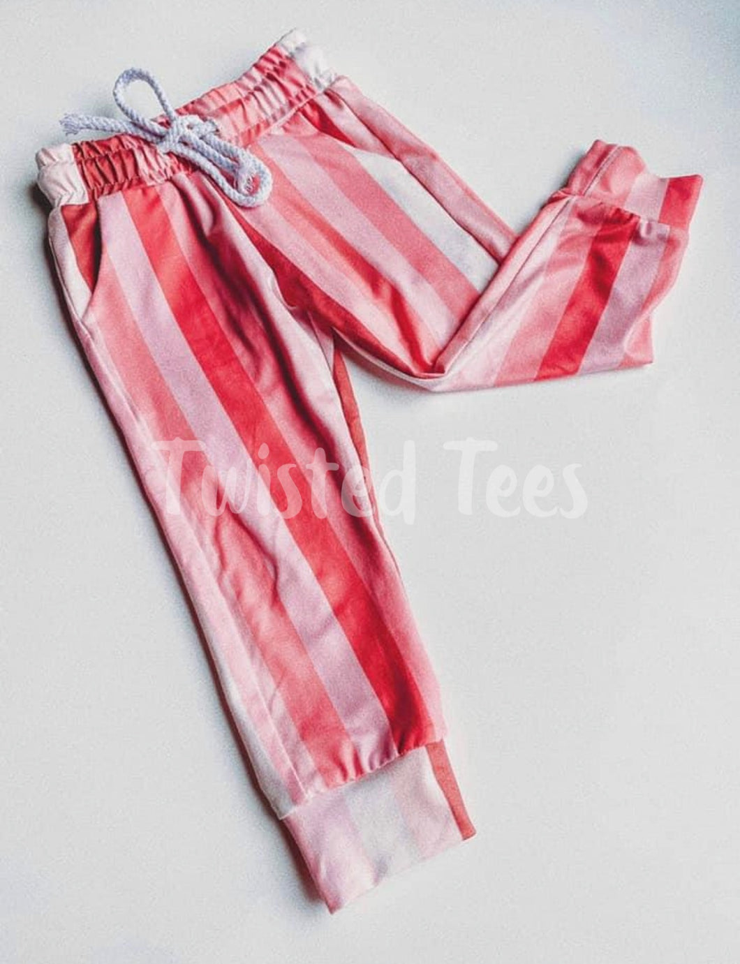 Striped Pink Joggers