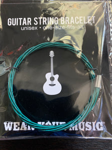 Guitar string bracelets