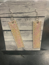 Load image into Gallery viewer, Embroidery Mini Bar Earrings