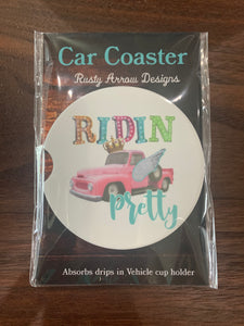 Sandstone Car coasters