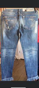 Grace Patchwork Jeans