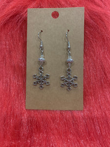Open Snowflake Earrings