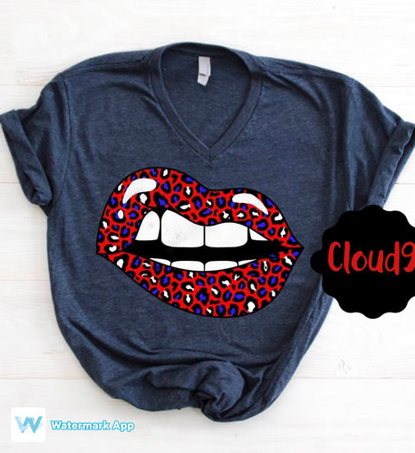 Leopard Lips T-shirt