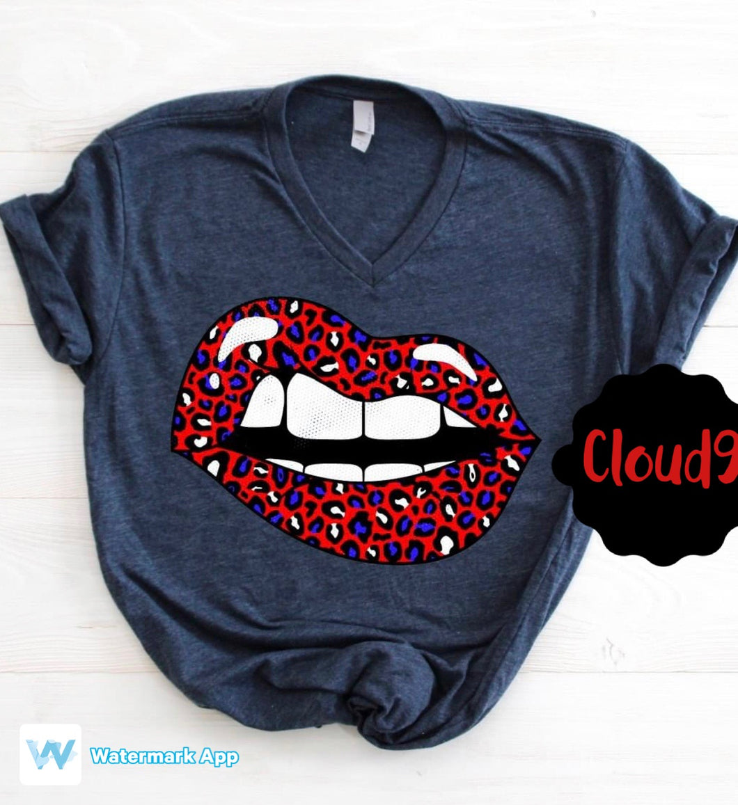 Leopard Lips T-shirt