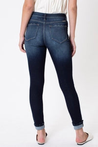 Kancan Button fly high rise jeans
