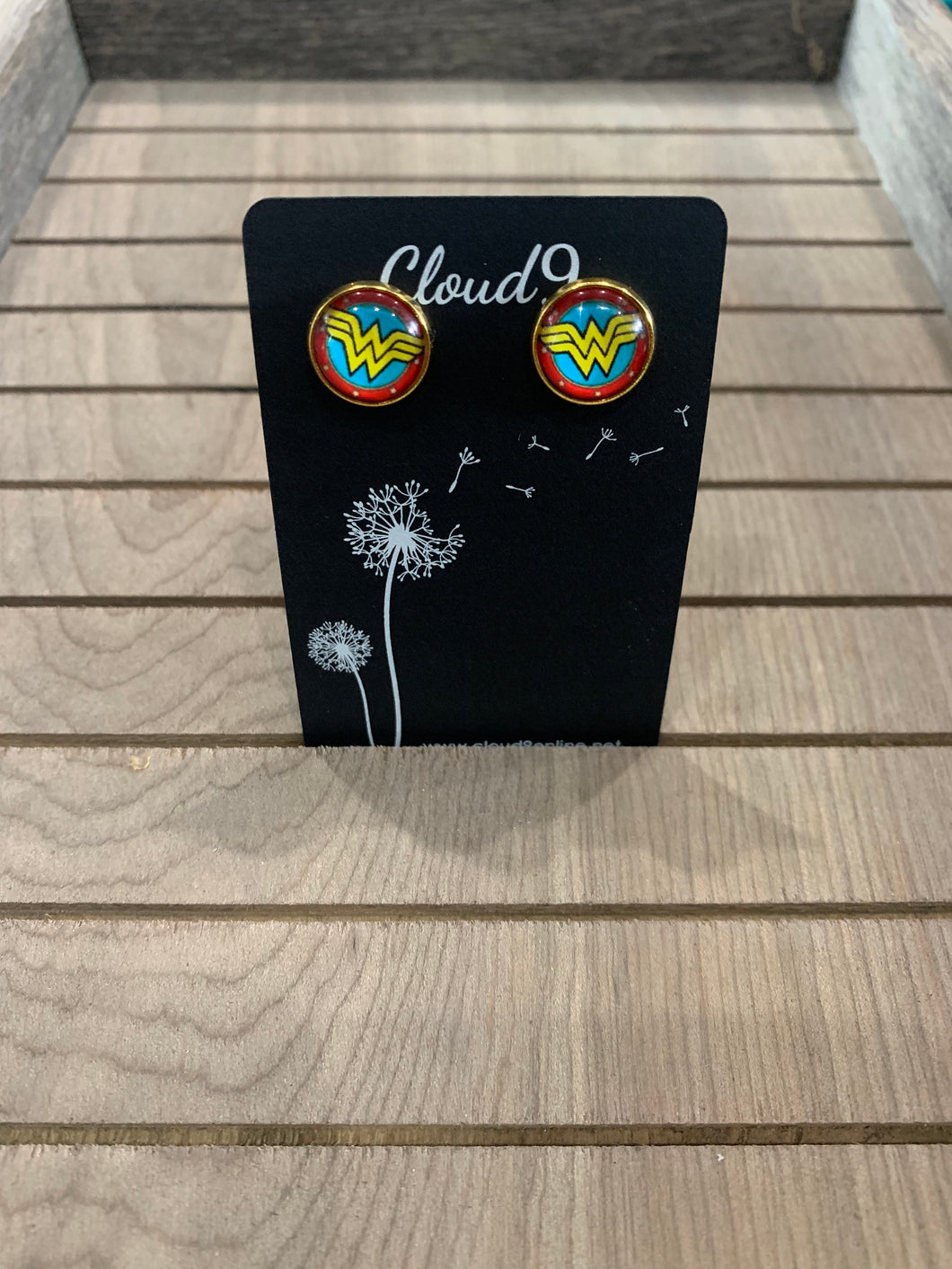 Wonder Woman Earrings