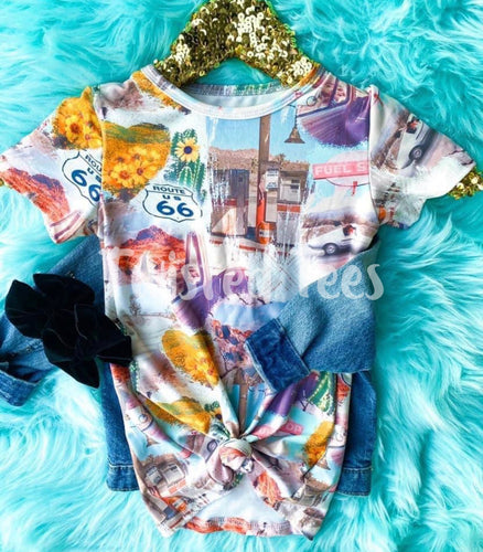 Road Trip T-shirt Dress