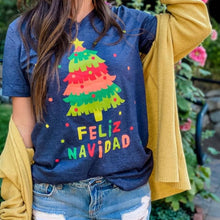 Load image into Gallery viewer, Feliz Navidad T-shirt