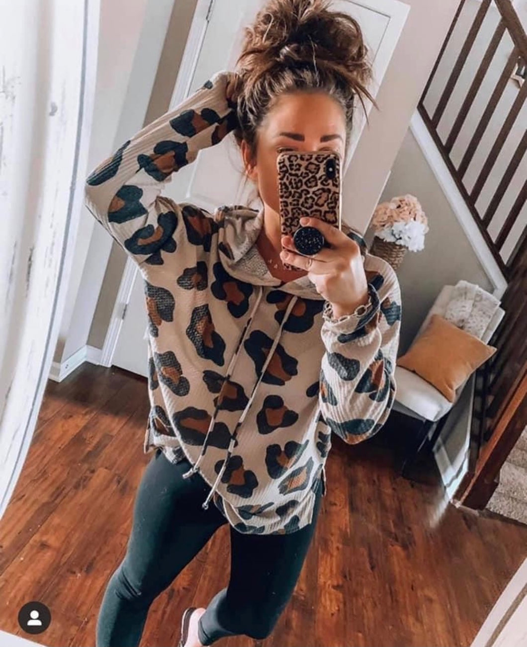 Cheetah Waffle Hoodie