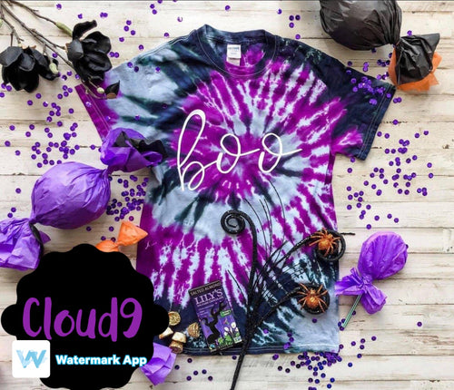 BOO Tie Dye T-shirt