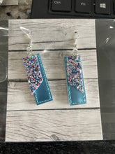 Load image into Gallery viewer, Embroidery Mini Bar Earrings