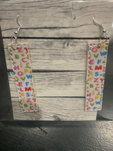 Load image into Gallery viewer, Embroidery Bar Earrings
