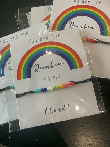 Rainbow bracelet