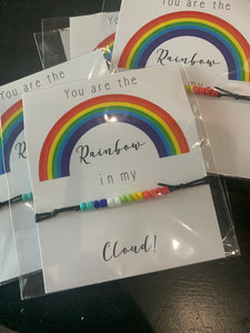Rainbow bracelet