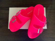 Load image into Gallery viewer, Top Moda Neon Sandals.