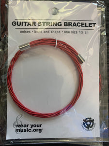 Guitar string bracelets