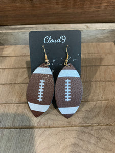 Football earrings