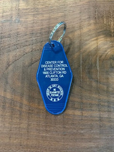 CDC-Vintage Hotel Keychains