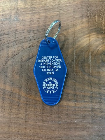CDC-Vintage Hotel Keychains