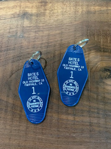 Bates Motel-Vintage Hotel Keychains