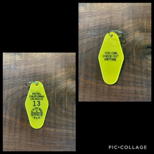 Hotel CA-Vintage Hotel Keychains