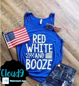 Red White and Booze tank