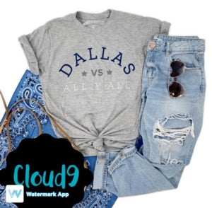 Dallas VS All Yall T-shirt