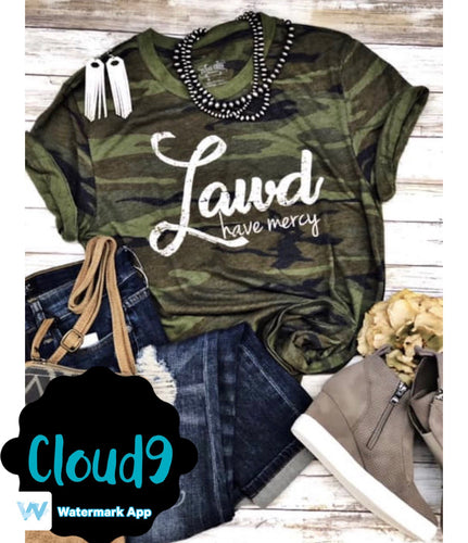 Lawd Have Mercy Camo T-shirt