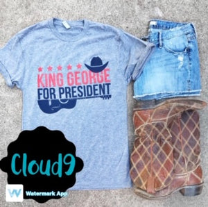 King George for President T-shirt