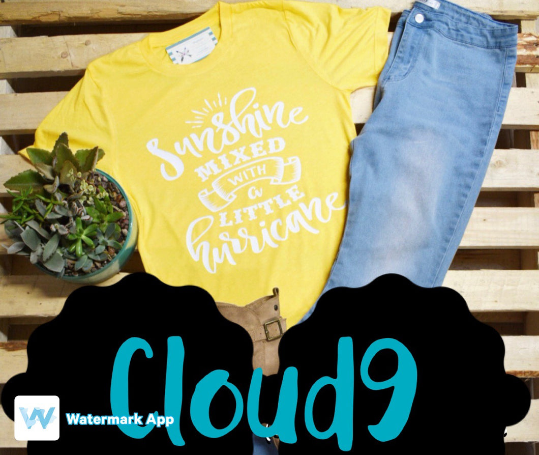 Sunshine Mixed with a little Hurricane T-shirt