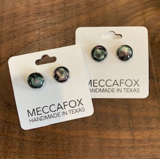 Moon Stud Earrings