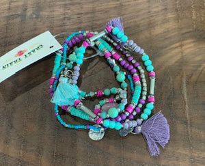 Northern Lights Bracelet Stack