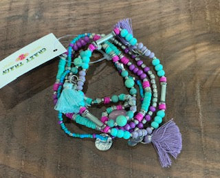 Northern Lights Bracelet Stack