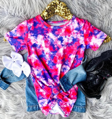 Tie Dye T-shirt Dress