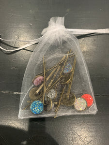 Druzy Bobby pins