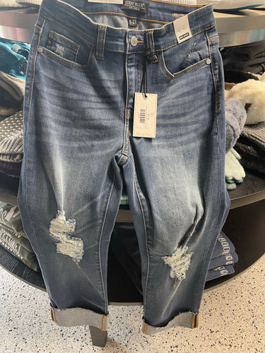 Judy Blue High Waist Straight Fit Jeans